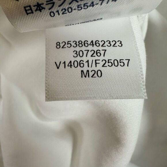 Lands End Sport Knit Straight Pant size Large Tall White - Picture 8 of 9